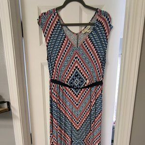 Jessica Simpson maternity maxi dress